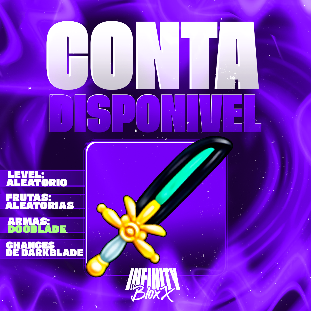 Conta Com DOGBLADE ( SORTE 🍀 ) (ITEM LIMITADO)