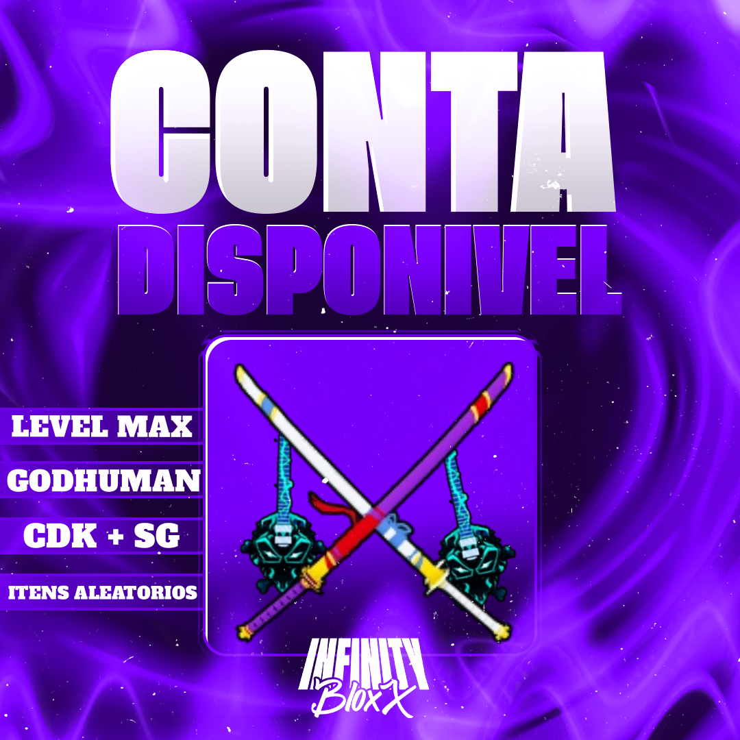 🔥〔👊⚔️🎸〕GODHUMAN + CDK ⚔️ + SKULLGUITAR 🎸 + LEVEL MÁXIMO 🚀