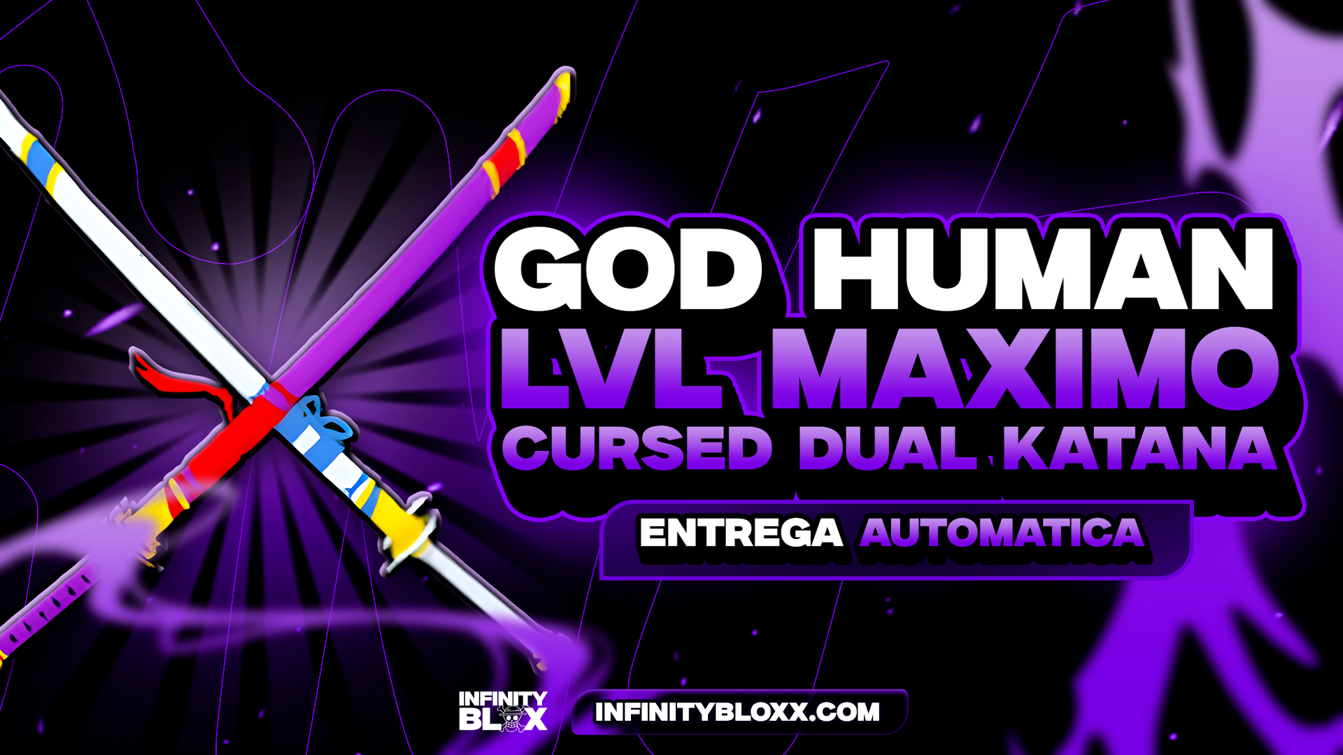 〔👊⚔️〕GODHUMAN + CDK ⚔️ + LEVEL MÁXIMO 🚀