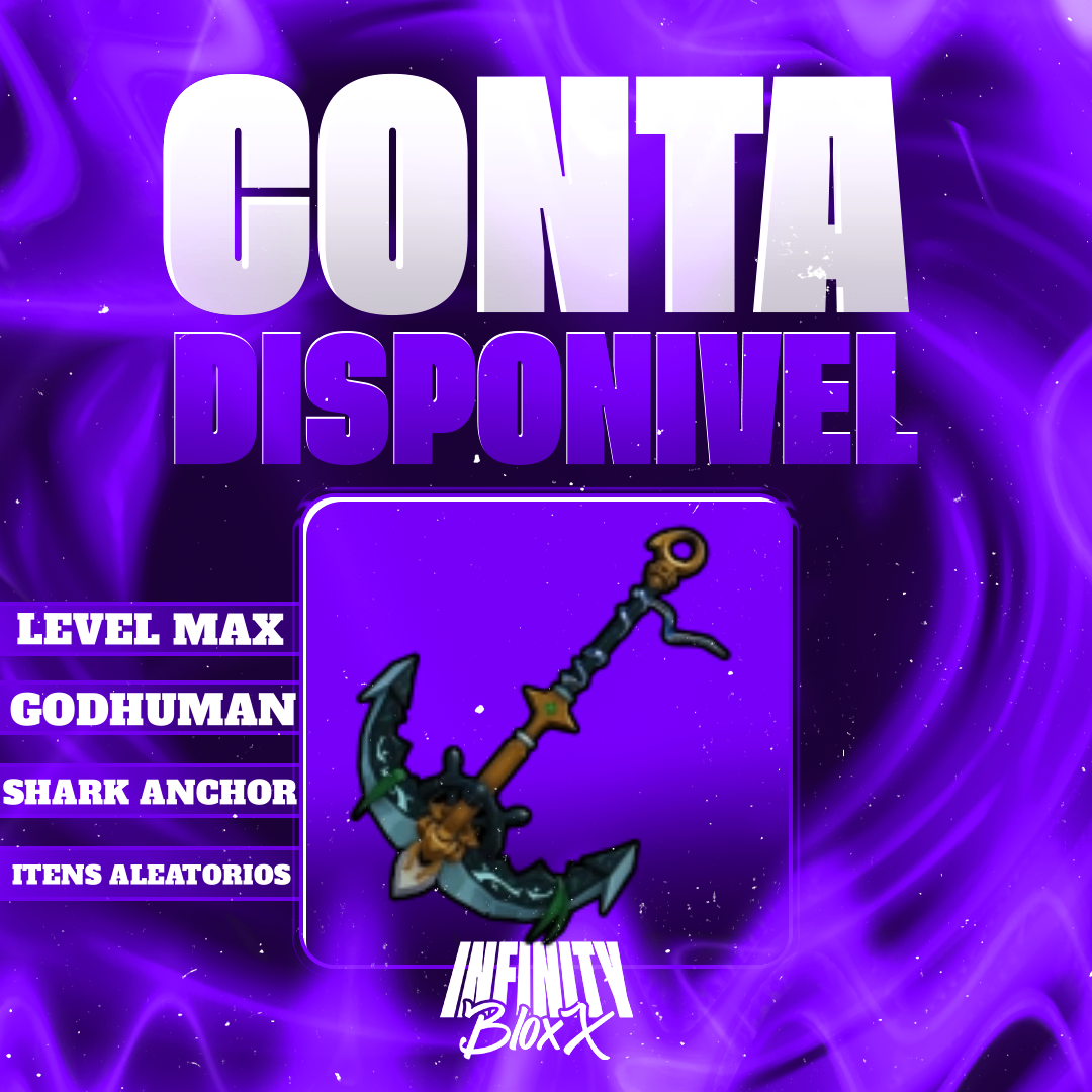 🔥〔👊⚓️〕GODHUMAN 👊 + LEVEL MÁXIMO 🚀+ SHARK ANCHOR⚓