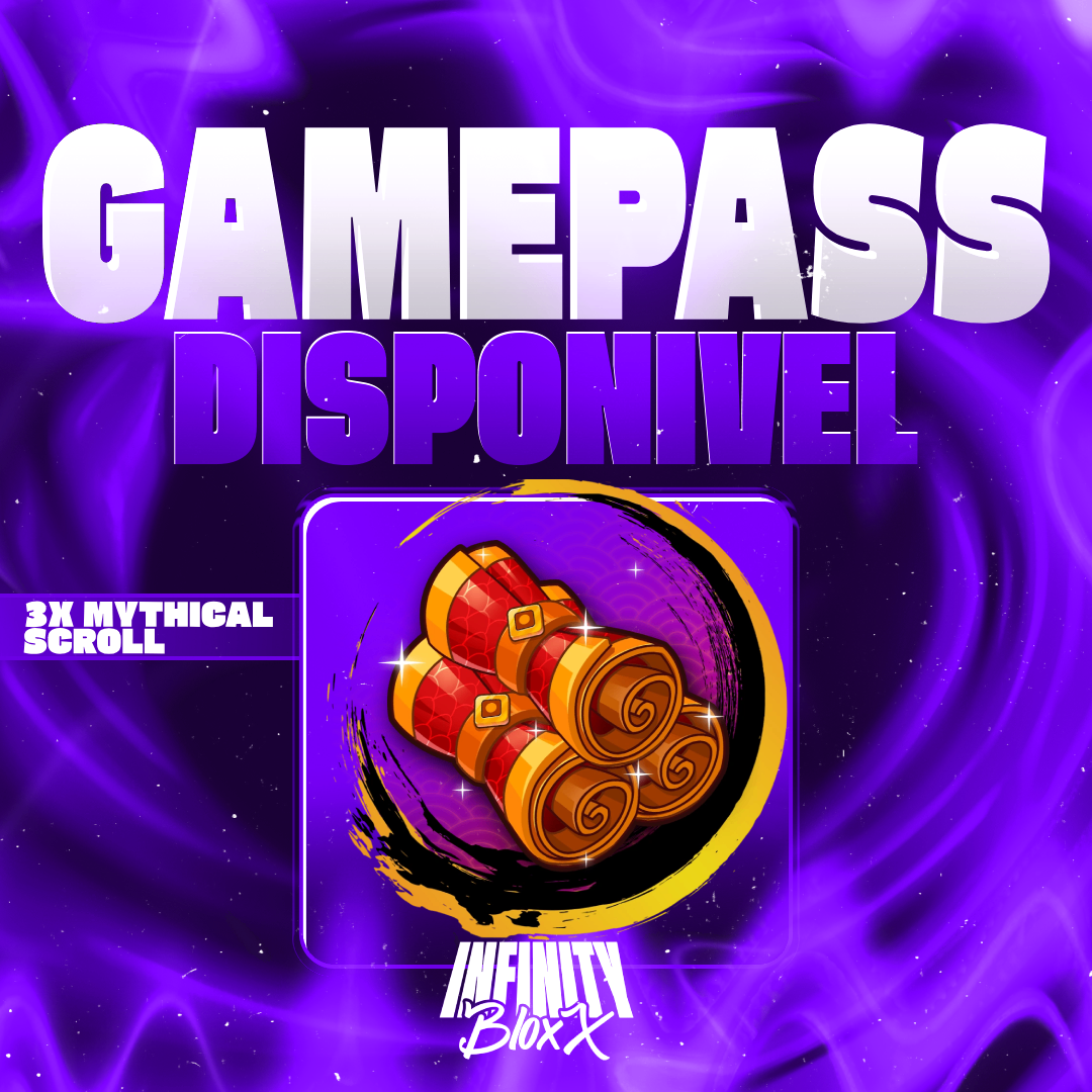 🔴 3x Pergaminhos Míticos [1.500 Robux]