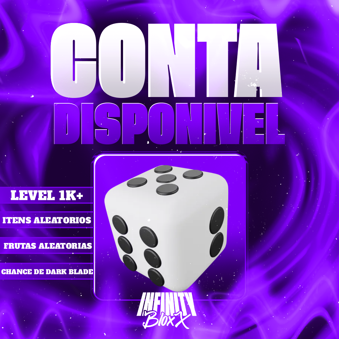 〔🌟〕CONTA LEVEL 1K+ + 98% CHANCE DARK BLADE + 60% FRUTAS PERM + 80% GAMEPASS + FRUTAS LENDÁRIAS/MÍTICAS 🎁🪙