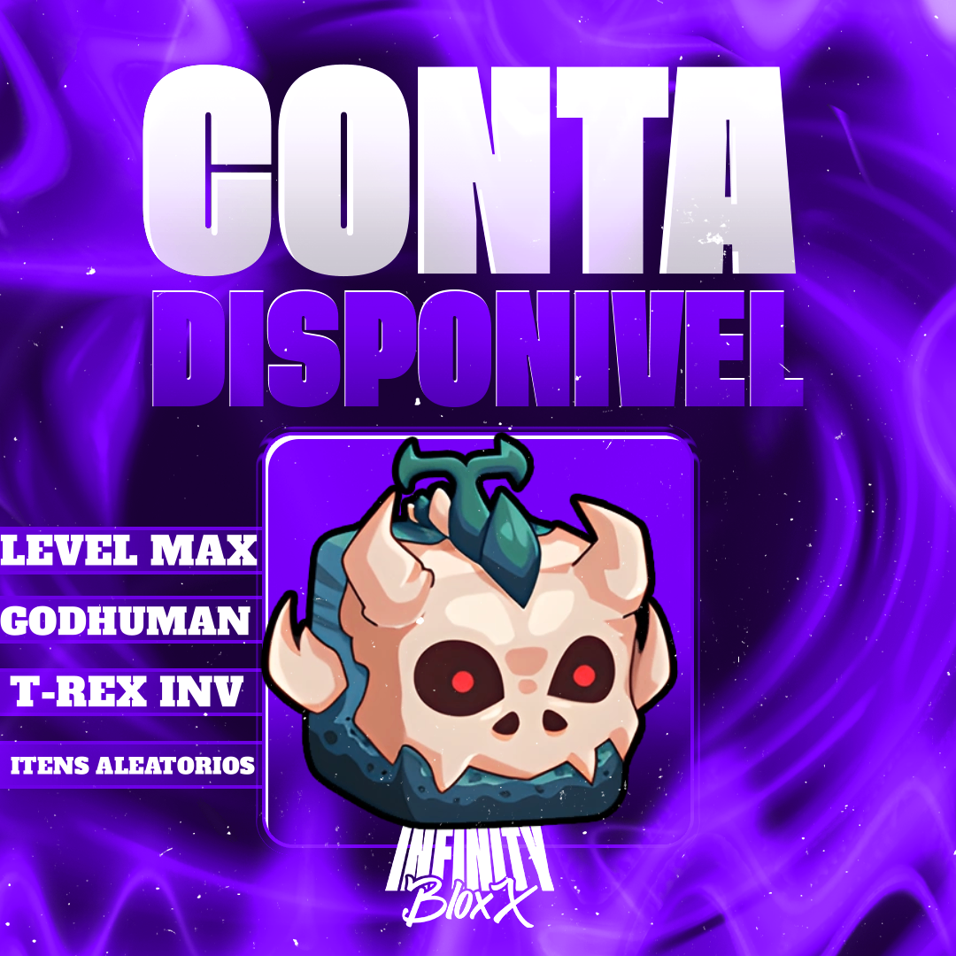 〔🦖〕CONTA COM T-REX NO BAÚ