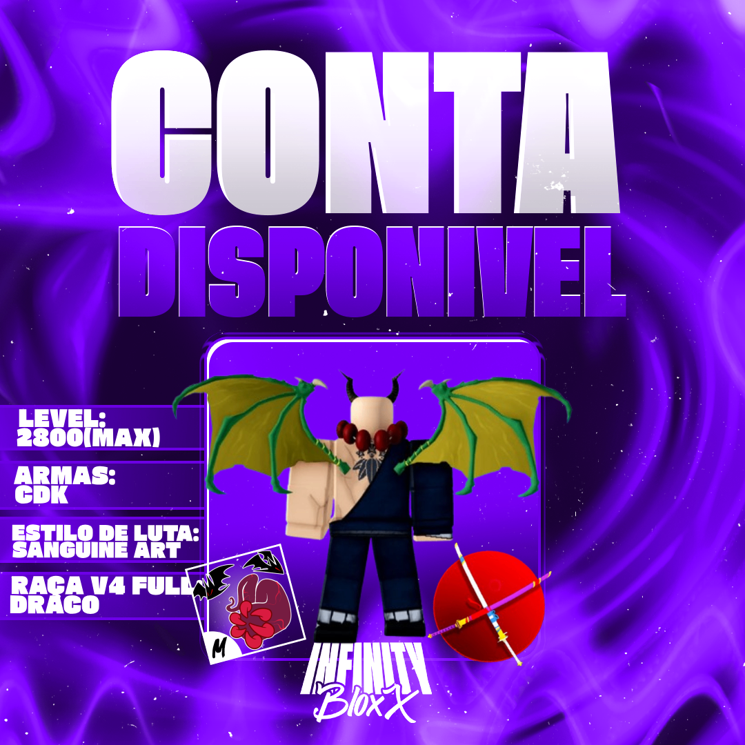 🐲 DRACO FULL V4 + SANGUINE ART +  CDK +💪 GODHUMAN + LEVEL MÁXIMO