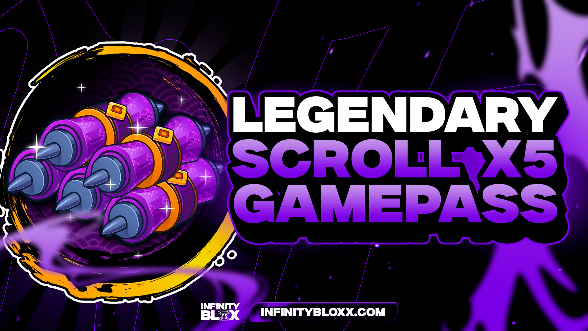 「🟣」5X PERGAMINHOS LENDÁRIOS