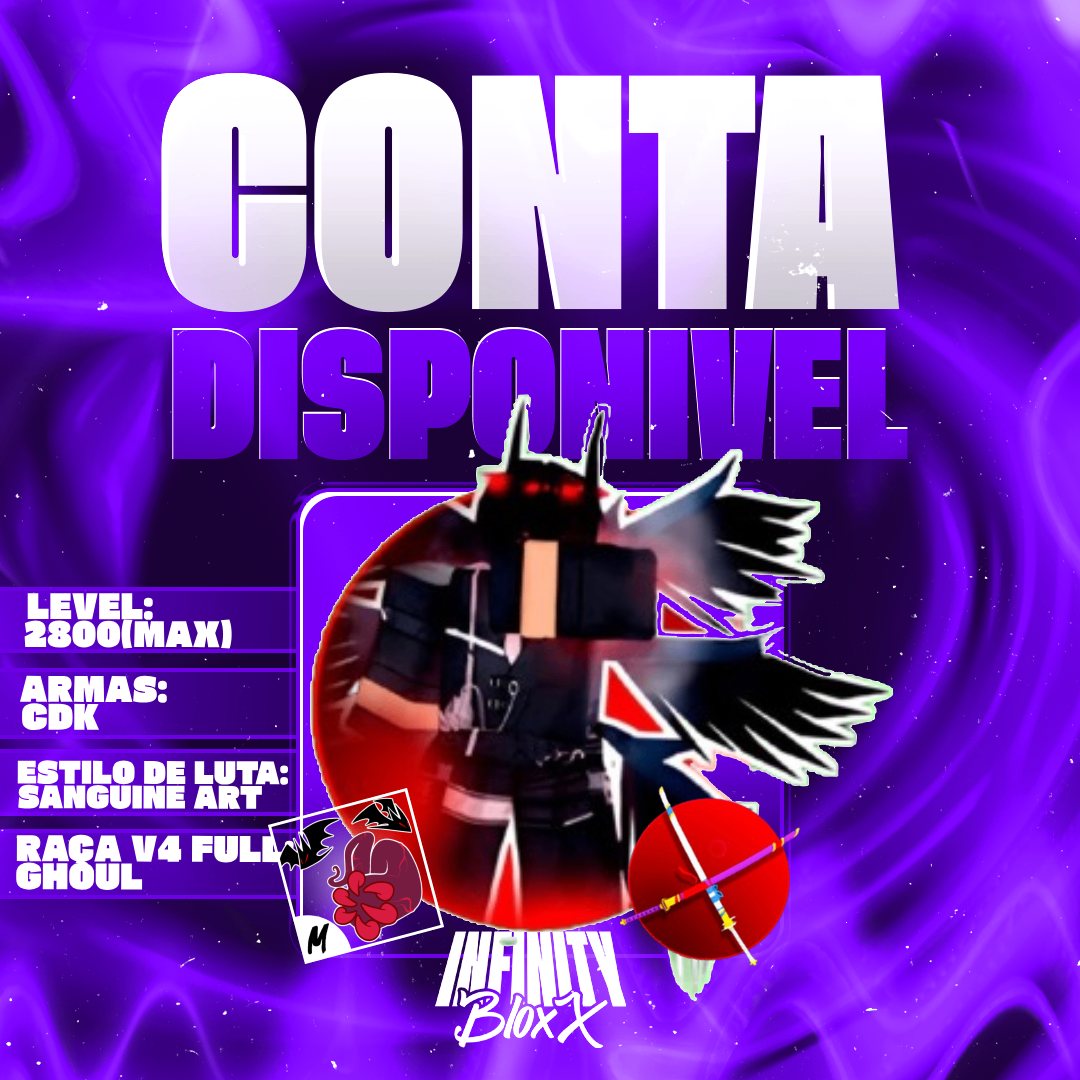 🩸 GHOUL FULL V4 + SANGUINE ART + 90% CDK +💪 GODHUMAN + LEVEL MÁXIMO
